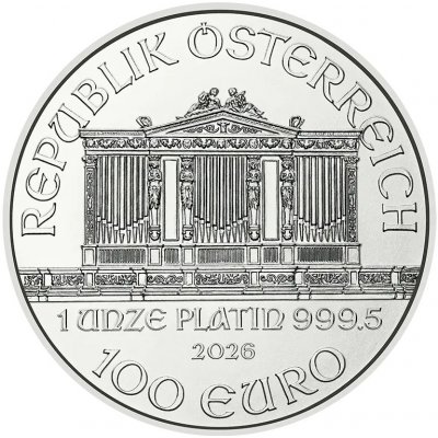 Münze Österreich mince Platinová Wiener Philharmoniker 2026 1 oz – Hledejceny.cz