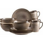 Mäser Sada nádobí na snídani SMOKY'S hnědá 12 ks – Hledejceny.cz