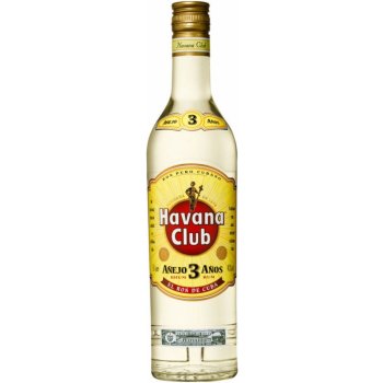 Havana Club 3y 40% 0,7 l (holá láhev)