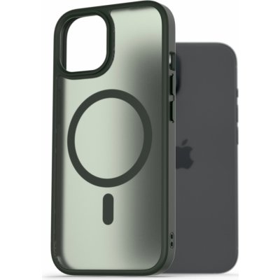 AlzaGuard Matte Case Compatible with Magsafe pro iPhone 15 tmavě zelený AGD-PCMM63DE – Zboží Živě
