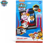 Paw Patrol kreslicí sada s barevnými fixy v papírové kartě – Hledejceny.cz