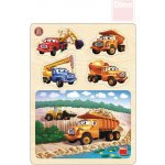 Dino vkládačka + puzzle nákladní auta Tatra – Zbozi.Blesk.cz
