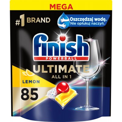 Finish Ultimate All in 1 Lemon Sparkle 85 ks – Hledejceny.cz