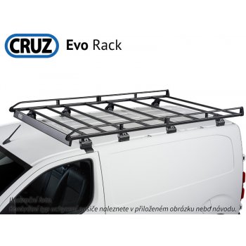 Střešní koš CRUZ EVO Ford Custom Transit/Tourneo 2013