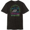 Pánské Tričko Santa Cruz triko All-Nighter T-Shirt Black Acid Wash