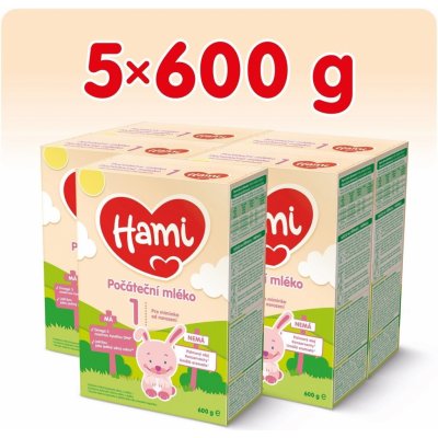 Hami 0+ 5 x 600 g – Sleviste.cz