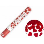 Partydeco vystřelovací konfety srdíčka červené 40 cm – Zboží Mobilmania