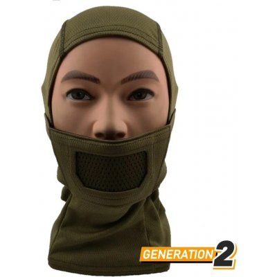 CYGNUS ARMORY CYGNUS ARMORY Fullface Warrior kukla Gen2 Zelená – Zboží Dáma