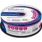 MediaRange CD-R 700MB 52x, Printable, spindle, 100ks (MR202) – Hledejceny.cz