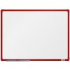 Tabule BoardOK tabule email 90 x 60 cm červený rám