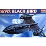 Academy SR 71 BLACKBIRD Model Kit letadlo 12448 1:72 – Zboží Dáma