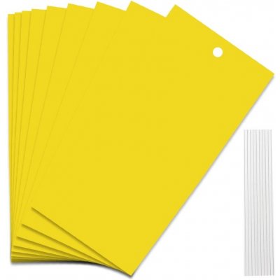 Hmyzák-off Lepové desky k ochraně rostlin a stromů žluté 10 ks – Zboží Mobilmania