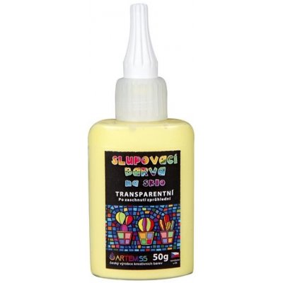 Barva na sklo transparentní odstín žlutá 50 g – Hledejceny.cz
