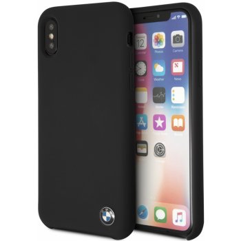 Pouzdro BMW TPU Silicone Case iPhone X a XS černé