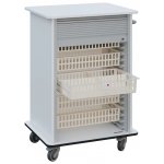 DEXTER 25 ABS vozík boxový, roletový, 1180x780x620 mm, bílá – Hledejceny.cz