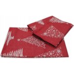 HOME ELEMENTS Stromky 50 x 70 cm červené 3 ks – Zboží Dáma