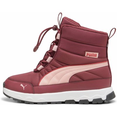 Puma Dětské zimní boty Evolve Boot Jr 392644 červená – Zboží Mobilmania