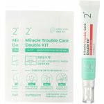 ! Numbuzin No.2 Miracle Trouble Care Double Kit Sada proti nedokonalostem koncentrovaná pleťová ampule 20 ml + lokální náplasti 30 ks