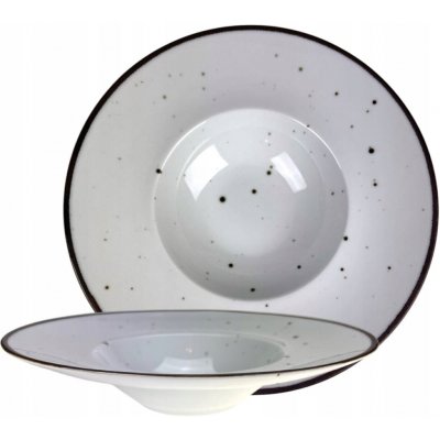 Bogucice Hluboký talíř na polévku Cottage White 28 cm – Zboží Dáma