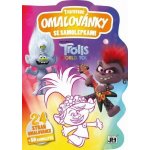 Tvarované omalovánky se samolepkami Trollové 2 kolektiv – Zboží Mobilmania