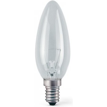 TESLA MP žárovka TES-LAMP 40W/230V E14 svíčková čirá