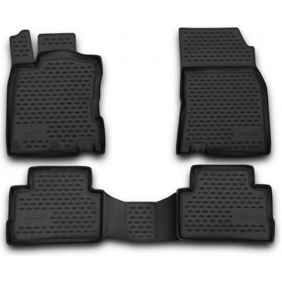 Koberce gumové Novline Nissan Qashqai II 2013 - 2021 se zvýšeným okrajem | Zboží Auto