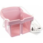 MOCHTOYS Houpačka pro nejmenší pastelově růžová – Zboží Dáma
