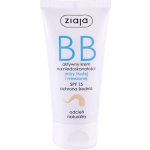 Ziaja BB Cream Oily and Mixed Skin bb krém pro mastnou a smíšenou pleť SPF15 Natural 50 ml – Zboží Mobilmania