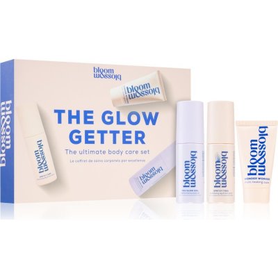 Bloom & Blossom The Glow Getter Wonder Worker intenzivní vyživující balzám 25 ml + You Glow Girl tělový olej 40 ml + Spritzy Toes osvěžující sprej na nohy 40 ml dárková sada – Zboží Mobilmania