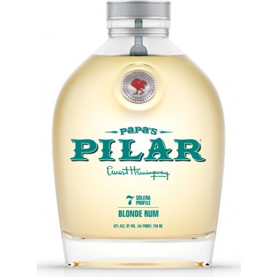Papa's Pilar Solera blonde Rum 7y 42% 0,7 l (holá láhev) – Zboží Mobilmania