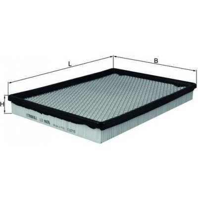 Vzduchový filtr MAHLE LX 1636 – Hledejceny.cz
