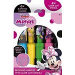 JIRI MODELS Fixy foukací 6ks Disney Minnie Mouse set se 4 šablonami – Zboží Mobilmania