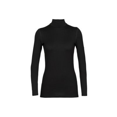 Icebreaker Wmns 260 Tech LS Turtleneck rolák bez zipu Black – Zboží Mobilmania