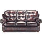 Barrington Furniture Carlton kůže vínová – Zbozi.Blesk.cz