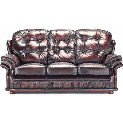 Barrington Furniture Carlton kůže vínová – Zbozi.Blesk.cz