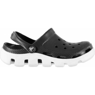 Crocs boty Duet Clog black/white – Sleviste.cz