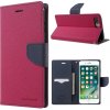 Pouzdro a kryt na mobilní telefon Apple Pouzdro Mercury Fancy Diary iPhone 7 Plus / 8 Plus - HOT růžové