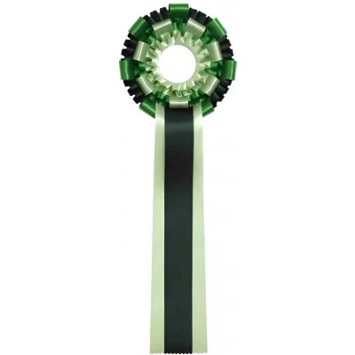 Kokarda třířadá s prošitím zelená – Hledejceny.cz