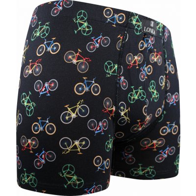 Kevin pánské barevné elastické boxerky Bike – Zboží Dáma