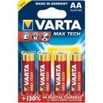 Varta Max Tech AA 4ks VARTA-4706/4B – Hledejceny.cz