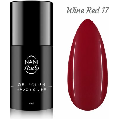 NANI Gel lak Amazing line Wine Red 5 ml – Zbozi.Blesk.cz