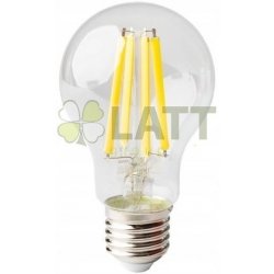 Ecolight LED žárovka filament E27 8W teplá bílá
