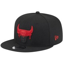 New Era 9FIFTY NBA Team Drip Chicago Bulls Black / Red