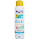Astrid Sun Coconut Love SPF50 neviditelný suchý spray na opalování 150 ml – Sleviste.cz