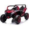 Dětské elektrické vozítko mamido Elektrické autíčko Buggy UTV Racing 4x4 24V červené