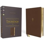 NASB, Thompson Chain-Reference Bible, Leathersoft, Brown, 1995 Text, Red Letter, Comfort Print – Sleviste.cz