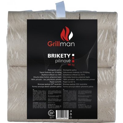 GRILLMAN brikety ke grilování 5 kg – Zboží Dáma