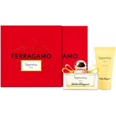 Salvatore Ferragamo Signorina Libera Set - EDP 50 ml + tělové mléko 50 ml dárková sada – Hledejceny.cz