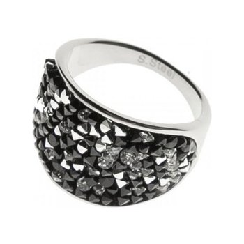 Aktual ocelový prsten s krystaly Swarovski Pepper LV1001 PEP od 649 Kč -  Heureka.cz