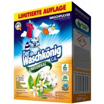 Waschkönig Universal prášek na praní Orange & Baumwolle XXL 6 kg